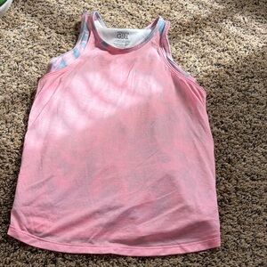 Athleta Pink and Blue Tank Top